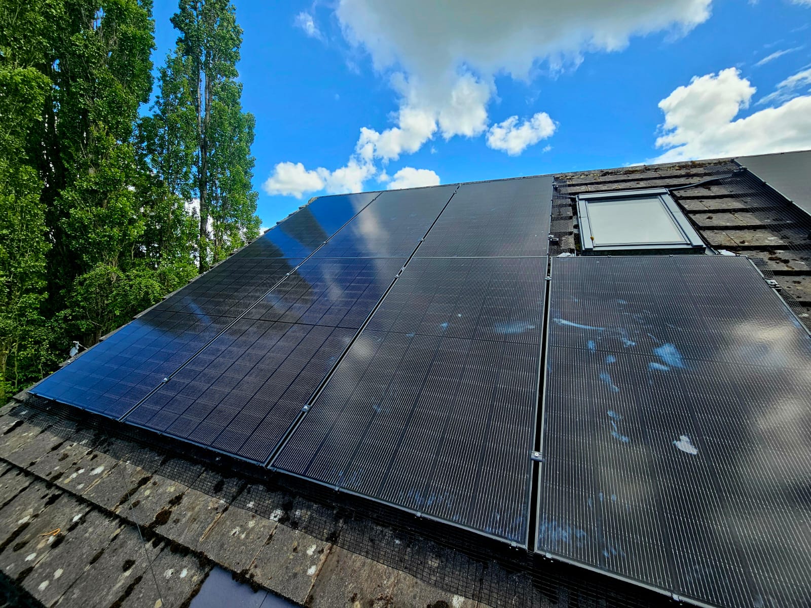 23-panel DMEGC solar array with Tesla Powerwall 3 — Wilmslow