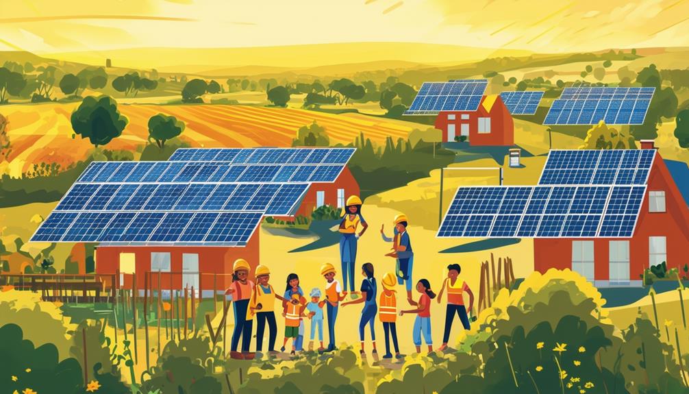 harness solar power locally