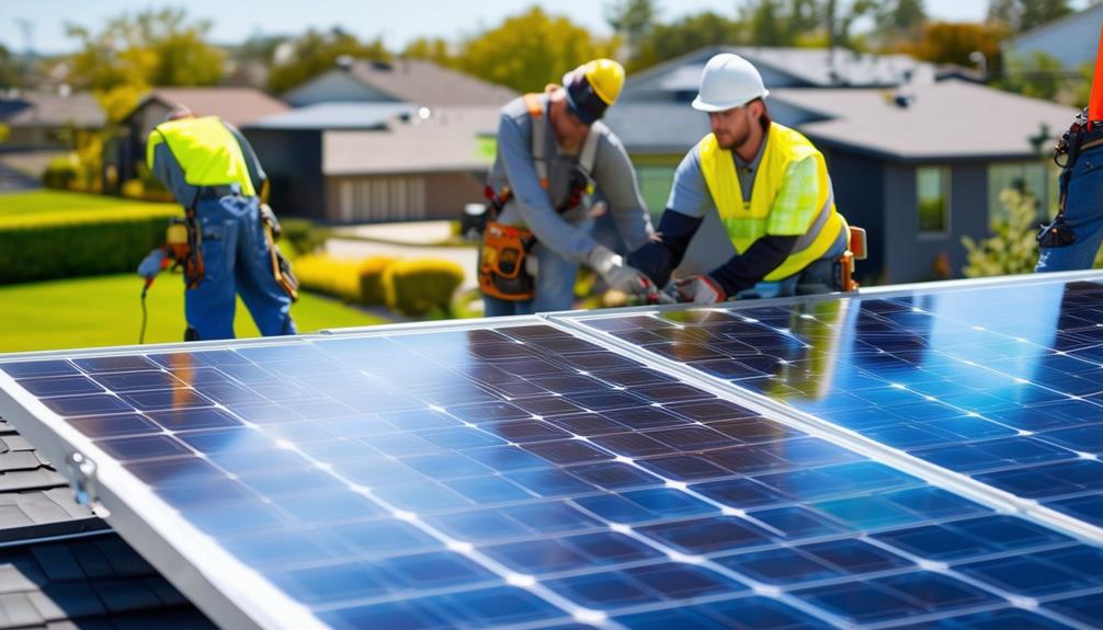 solar panel expertise showcased