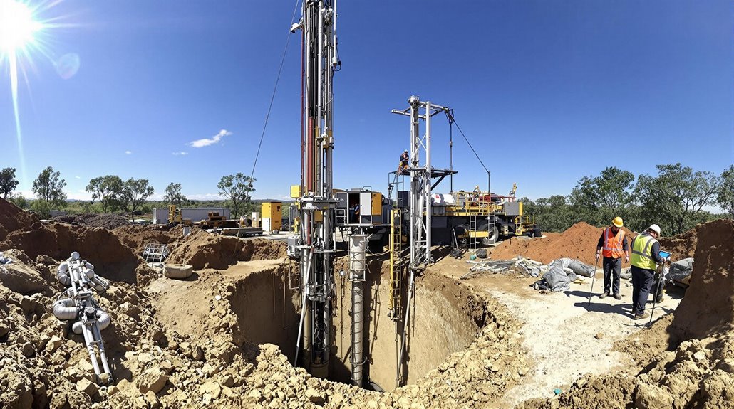 borehole depth varies significantly