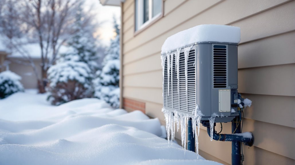 heating efficiency in winter