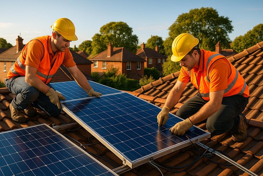 malvern solar panel installation