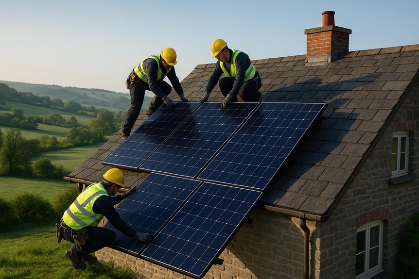 solar panel installation service
